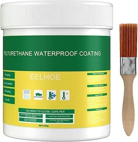 EELHOE™ Efficient Leak Prevention Waterproof Glue – Transparent Polyurethane Sealant for Roofs, Walls, Cracks & More