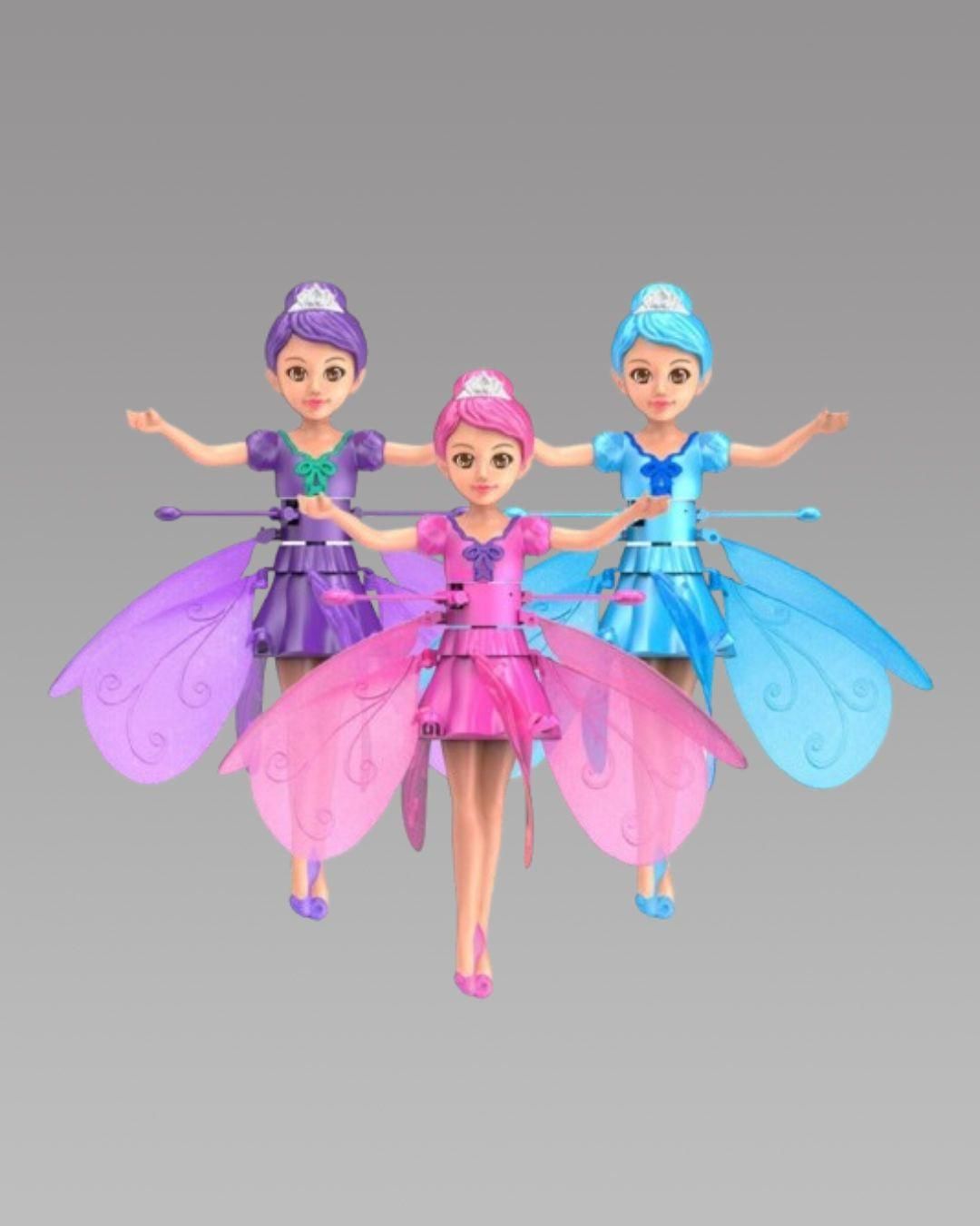 Bring the magic of fairytales to life with the enchanting Magic Flying Fairy Doll