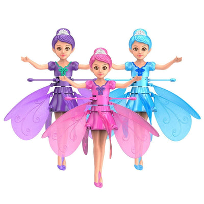 Bring the magic of fairytales to life with the enchanting Magic Flying Fairy Doll