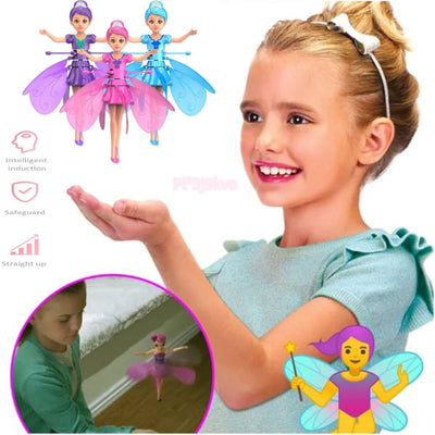 Bring the magic of fairytales to life with the enchanting Magic Flying Fairy Doll